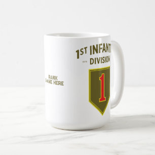 Erste Infanterieabteilung "Big Red One" Custom Kaffeetasse