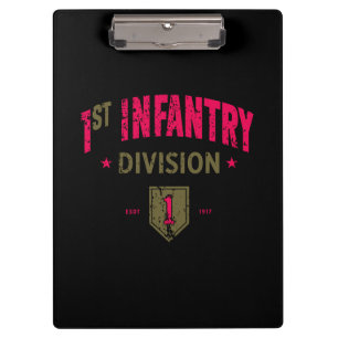 Erste Infanterieabteilung "BRO" erschüttert Klemmbrett