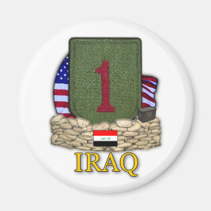 Erste Infanterieabteilung iraq Kriegsveterans Magn Magnet