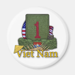 Erste Infanteriedivision vietnam veterans war vete Magnet