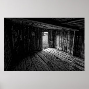 ERSTE JAIL IM GEBIET MONTANA 1860 POSTER