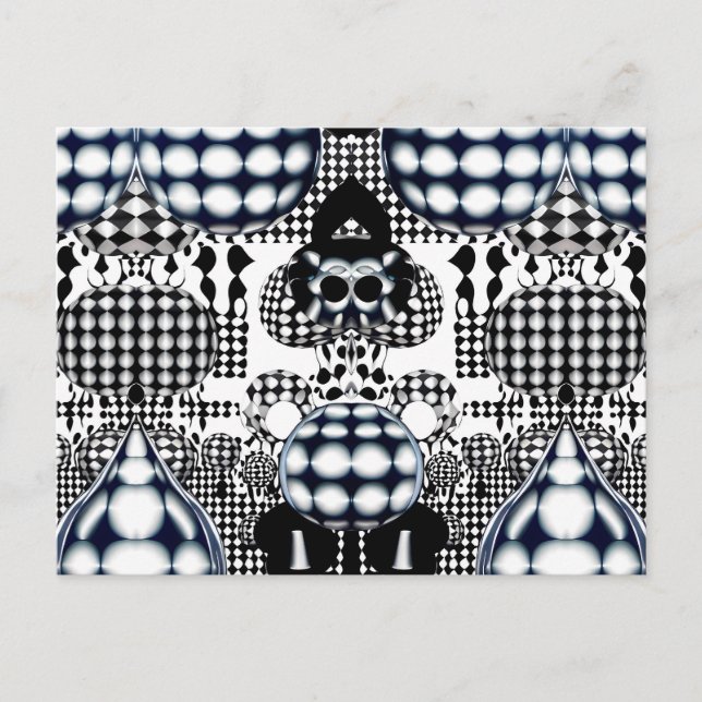 Erste Karo Ihrer Optik Postkarte (Vorderseite)