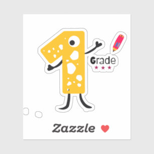 Erste Klasse Aufkleber