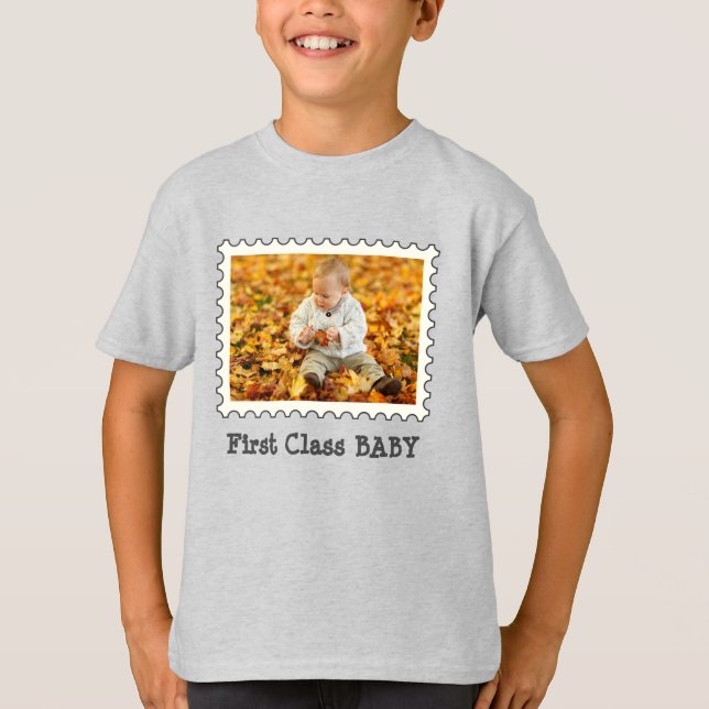 ERSTE KLASSE BABY Best Baby maßgeschneidertes hori T-Shirt (Vorderseite)