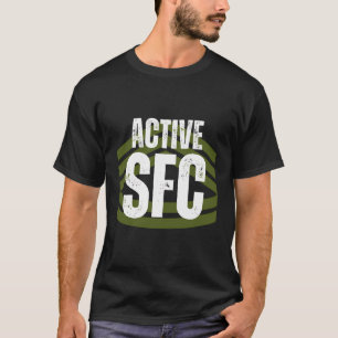 Erste Klasse des aktiven Mitarbeiters bei der SFC T-Shirt