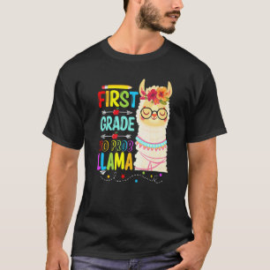 Erste Klasse Kein Prob Llama Lehrer Schüler Llama T-Shirt