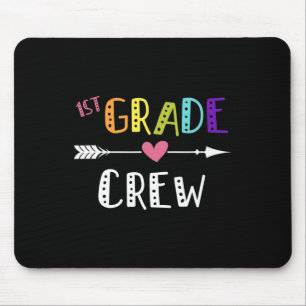 Erste Klasse Lehrer Erster Tag Schule 1. Klasse Cr Mousepad
