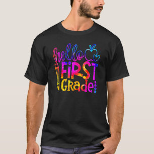 Erste Klasse Lehrer erster Tag zurück zur Schule T T-Shirt