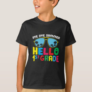Erste Klasse Lehrer Hallo Erste Klasse T-Shirt
