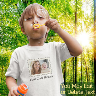 Erste Klasse Mommy Beste Mama je benutzerdefiniert Kleinkind T-shirt