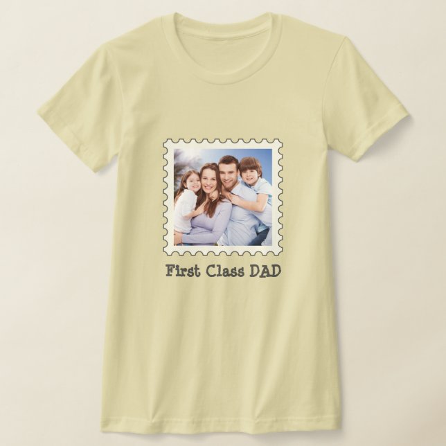 ERSTE KLASSE VATER Bester Vater je benutzerdefinie T-Shirt (Ablage )
