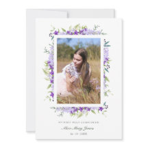 Erste kommunale Lila Shades Blume Zweigstellen