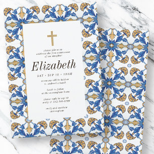 Erste Kommune für ihre mediterranen Fliesen Einladung