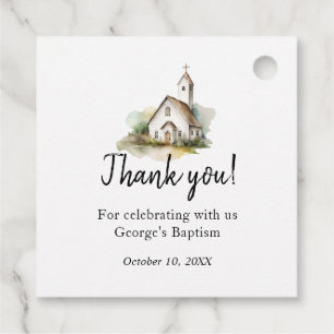 Erste Kommune, Taufe Floral Gefälligkeitstags Geschenkanhänger