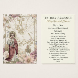 Erste Kommunion Katholische Erinnerung an die Heil