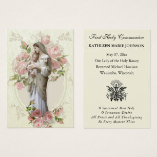 Erste Kommunion Katholische Erinnerung an die Heil