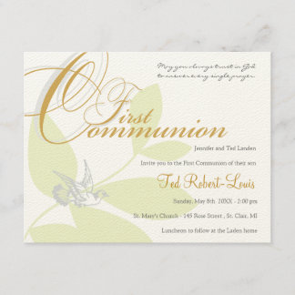 Erste Kommunions-Einladung Einladung