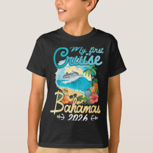Erste Kreuzfahrt Bahamas 2026 Urlaubsreise passend T-Shirt