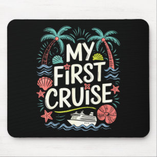 erste Kreuzfahrt Familienurlaub Schiff Reise 2025 Mousepad