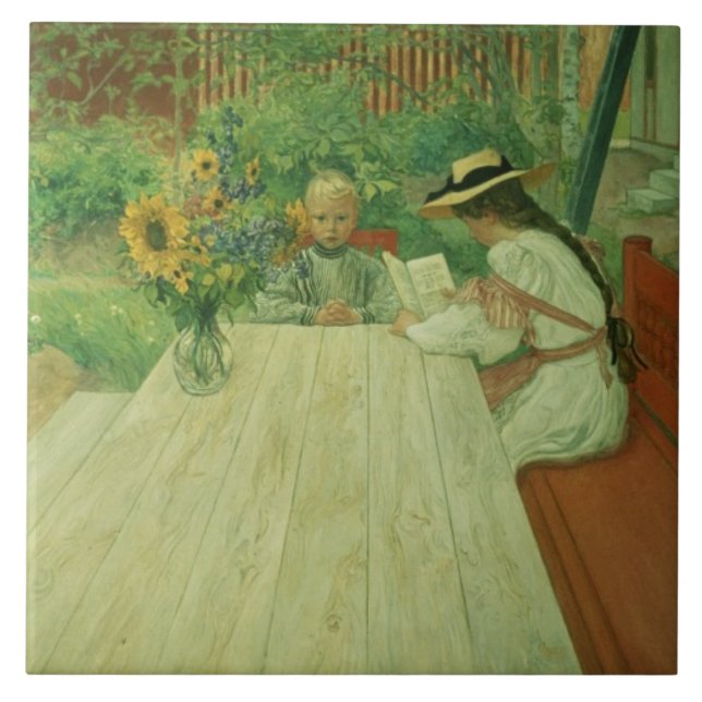 Erste Lesson, 1903 Fliese (Vorderseite)