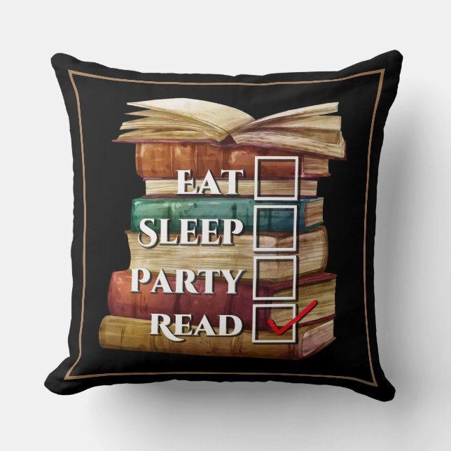 Erste Lesung Kissen (Vorderseite)