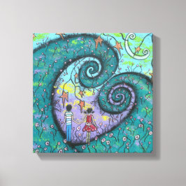 Erste Liebe II Galerie Wrapped Canvas Leinwanddruck