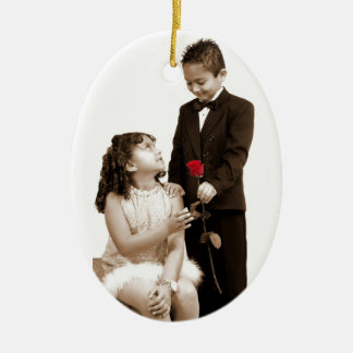 Erste Liebe-Verzierung Keramik Ornament