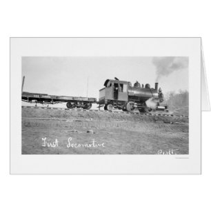 Erste Lokomotive Alaska 1912
