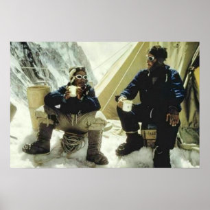 Erste Männer, die den Everest erobern Hillary Norg Poster