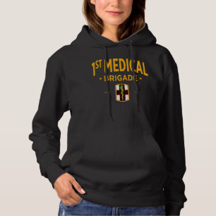Erste medizinische Brigade - Militärische Frauen i Hoodie
