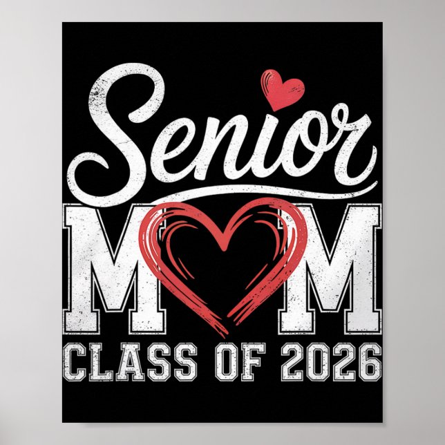 Erste Mutter Cl Von 2026 Abschluss Senior 2026 Mut Poster (Vorne)