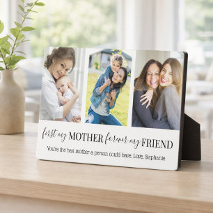 Erste Mutter, ewige Freundin 3 Fotos Fotoplatte