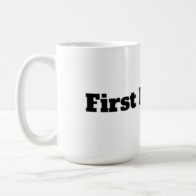 Erste Mutter Kaffeetasse (Links)
