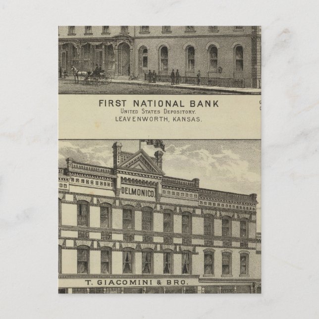 Erste Nationalbank Postkarte (Vorderseite)