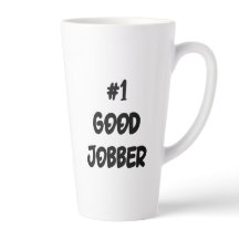 Erste Nummer Guter Jobber Katzen Latte Tasse