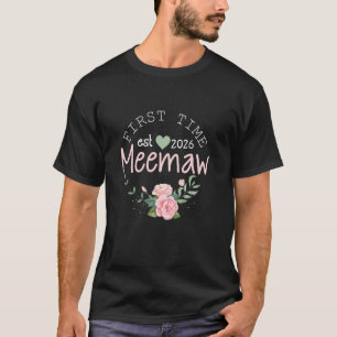 Erste Oma seit 2026 Neue Oma 1. Mal T-Shirt