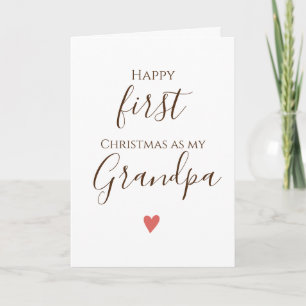 Erste Opa Frohe Weihnachtskarte Karte