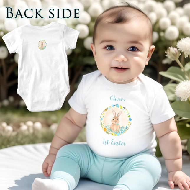 Erste OsterPersonalisierte Baby Baby Bodysuit Baby Strampler (First Easter Personalized Baby boy Baby Bodysuit)