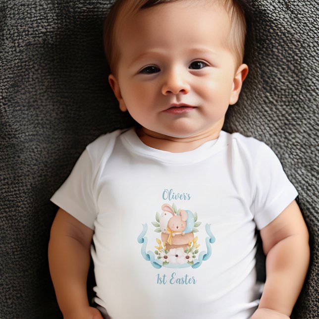 Erste OsterPersonalisierte Baby Baby Bodysuit Strampler (Von Creator hochgeladen)
