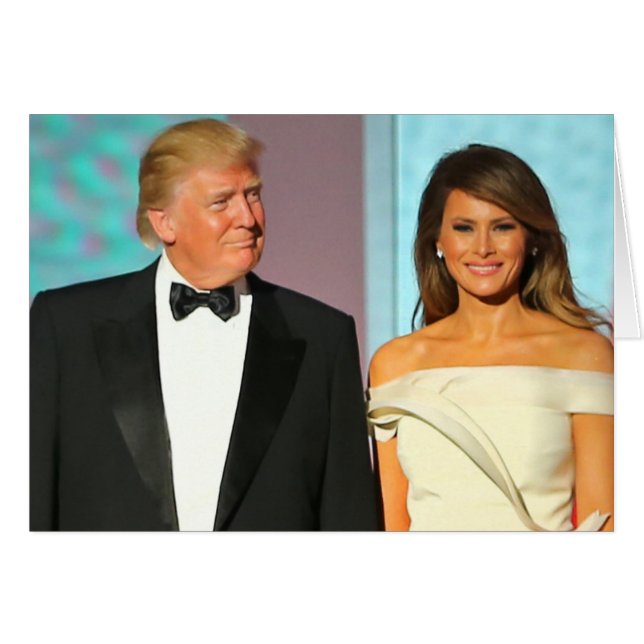 Erste Paare Donald und Melania-Trumpf-Einweihung (Vorderseite (Horizontal))