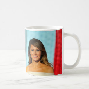 Erste Paare Donald und Melania-Trumpf-Einweihung Kaffeetasse