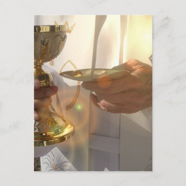 Erste Postkarte (Vorderseite)