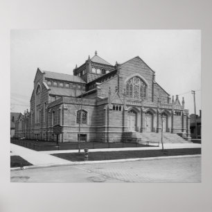 Erste Presbyterianische Kirche Poster