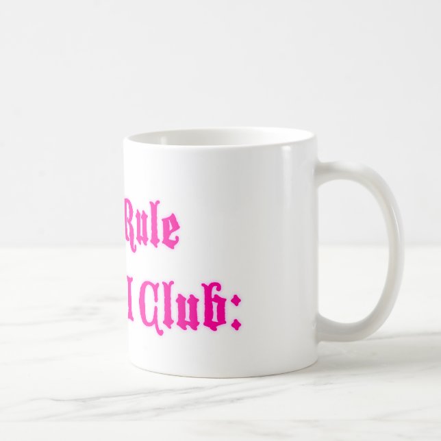 Erste Regel von STFU Verein: Kaffeetasse (Rechts)