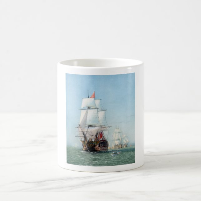 Erste Reise der HMS Victory Tasse (Mittel)