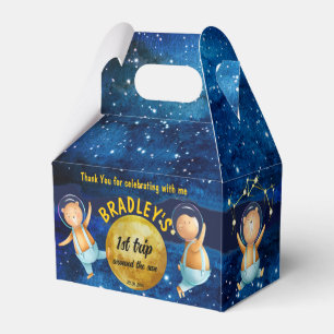 Erste Reise rund um die Geburtstagsfeier Geschenkschachtel