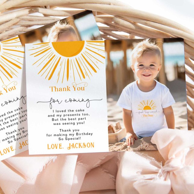 Erste Reise um das Foto danke Ihnen Karte (Von Creator hochgeladen)