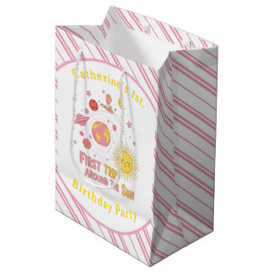 Erste Reise um das Sun Girl 1st. Geburtstagsfeier Mittlere Geschenktüte