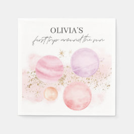 Erste Reise um das Sun Paper Napkins Serviette