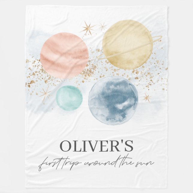 Erste Reise um den Sonnenraum Fleecedecke (Vorderseite)